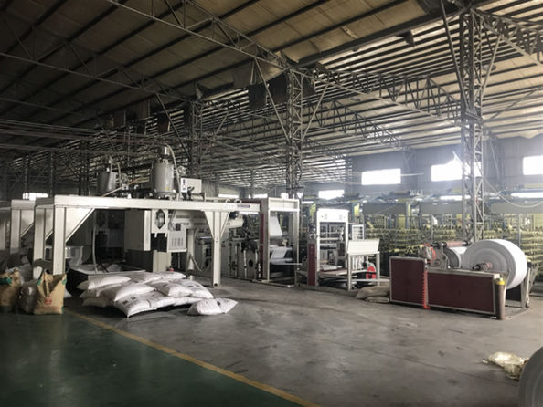 Yiyang Wanlin Weave Packing Co., Ltd. lini produksi pabrik