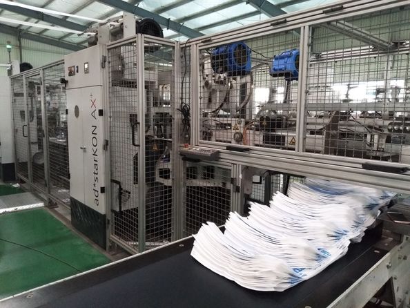 Yiyang Wanlin Weave Packing Co., Ltd. lini produksi pabrik