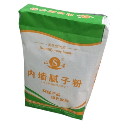 25kg PP Woven Valve Cement Bag with BOPP Printing