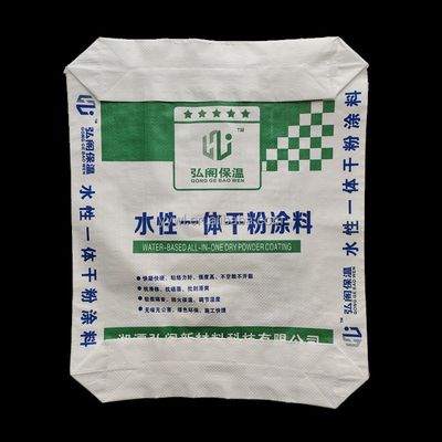 Hot Recyclable Customized ISO9001:2008 Certified Cement Bag and PP Valve Bag for Mortar and Chemical Powder