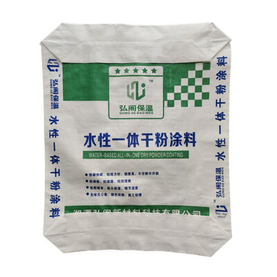 kualitas  LDPE Laminated Multi-color Printing PP Valve Bag with Custom Order Accept for Cement and Plaster pabrik