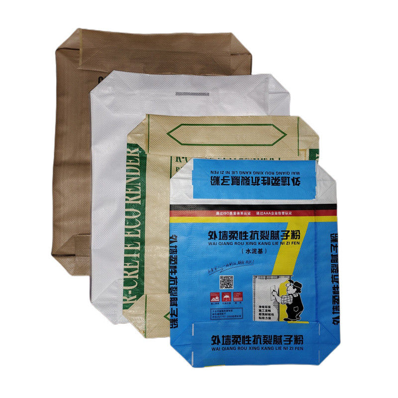 Hot sale 20KG 25KG 40KG 50KG  PP Valve Block Bottom empty cement bag China manufacture