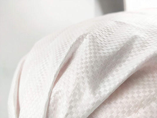 Kantong Kemasan Pupuk Kental Putih Daur Ulang Karung Pasir Polypropylene Anyaman