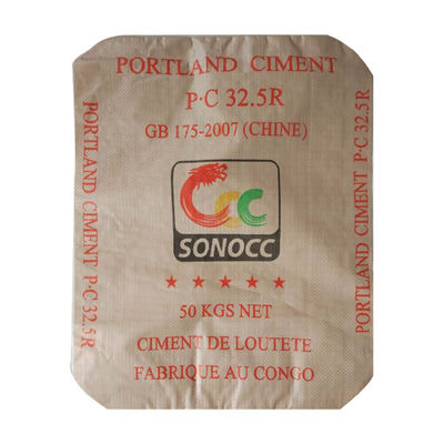 20kg - 50kg Polypropylene Valve Cement Bag Dilaminasi Tas PP Kosong