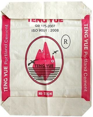 Polypropylene Woven PP Bags 25Kg 50Kg Valve Ad Star Custom Untuk Semen
