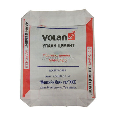 Tas Semen PP Disesuaikan Polypropylene Woven Valve Ad Star 25Kg 50kg Tas Semen