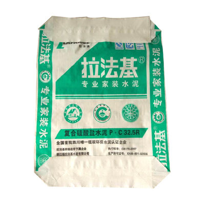 40KG 50KG Tas Semen Polypropylene Bintang Iklan Gypsum Putty Plester 25kg Tas