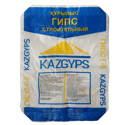 Hot Sale 25KG 40KG 50KG Bintang Iklan Tas PP Blok Bawah Tas Katup Semen Tas Karung Semen