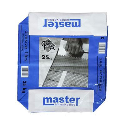 Hot Sale 25KG 40KG 50KG Bintang Iklan Tas PP Blok Bawah Tas Katup Semen Tas Karung Semen