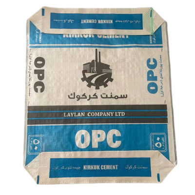 Ad Star 50KG 40KG 25KG Tas Semen Block Bottom Woven PP Valve Bags