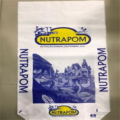 25KG 40KG 50KG Tas Semen PP Anyaman Kosong Blok Bawah Semen Bintang Iklan