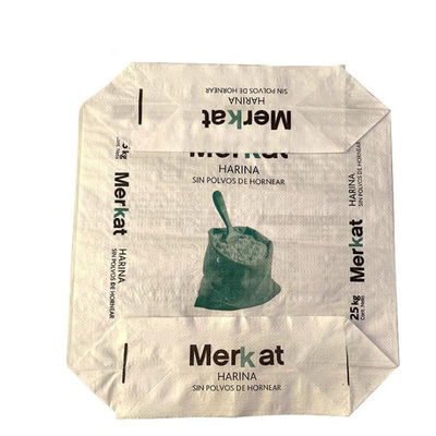 Semen PP Polypropylene Woven Sack 25KG 40KG 50KG Block Bottom Bag