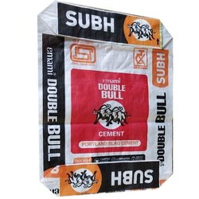 Polypropylene PP Woven Valve Bag Blok Tas Semen Bawah 25kg 40KG 50KG