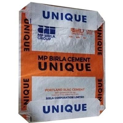 Kantong Katup Bawah Blok Bintang Iklan 25KG 40KG 50KG Karung Katup Semen