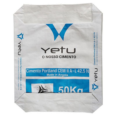 Hot Sale 25KG 40KG 50KG Bintang Iklan Tas PP Blok Bawah Tas Katup Semen Tas Karung Semen