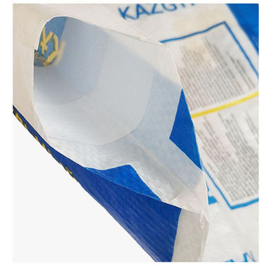 Hot Sale 25KG 40KG 50KG Ad Star Bags PP Block Bottom Bag Pembuatan China