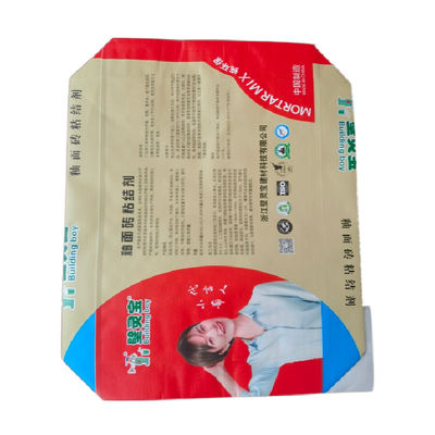 Blok Semen Bawah BOPP Laminated Woven Bags PP Valve Bags 25KG 40KG 50KG