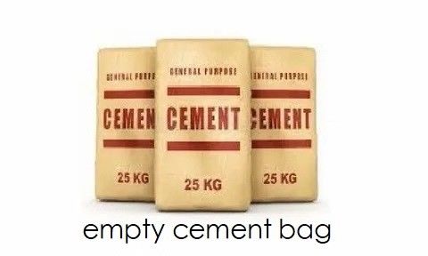 Hot sale Woven Empty PP Valve 25 KG 40 KG 50 KG Semen Sack Bag produsen kantong semen