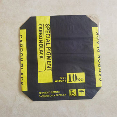 Kustom 90gsm 3 Ply Paper Bags 50kg Kertas Kraft Kantong Semen Kosong ISO14001