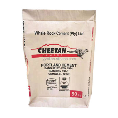 PP Woven Kosong 50 Kg Kantong Plastik Polypropylene Woven Kustom Untuk Semen