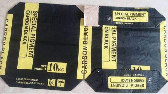 20kg 25kg 40kg 2 Kantong Kertas Lapis / Kantong Semen Kertas Kraft Dengan Bedak Perekat