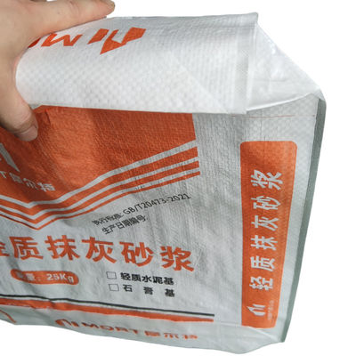 Heavy Duty PP Laminated Bottom Valve Cement Bag 50Kg PP Valve Bag Cement Bottom Block kecil