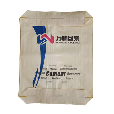Paling laris 50Kg PP kantong klep Cement Bottom Bottom Bag berat
