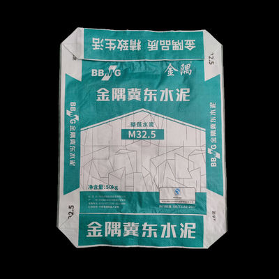 Kantong semen kosong 50 kg Kantong Portland biasa Kantong katup PP Produsen Kantong semen kosong