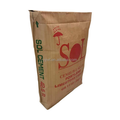 25Kg PP kantong katup 100 Kg 50 25 dari semen kantong polipropilena
