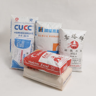 25kg 50kg Eco Friendly Woven Empty Bag Of Cement Plastik Kantong Semen