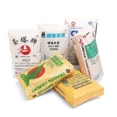 25 KG 40 KG 50 KG PP Woven Bag Cement Bag Empty Cement Bag PP Valve Bag