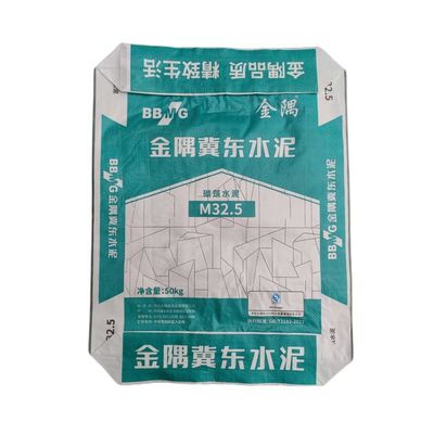 Saco De Cimento PP Woven Valve Cement Bag 20Kg 25Kg 40Kg 50Kg untuk bubuk mortar gipsum