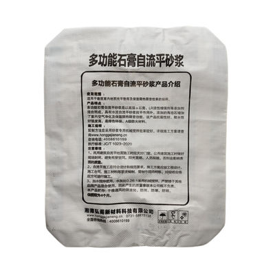 36x46x11cm 80GSM ((60+20) Kantong katup PP tenunan untuk campuran kering