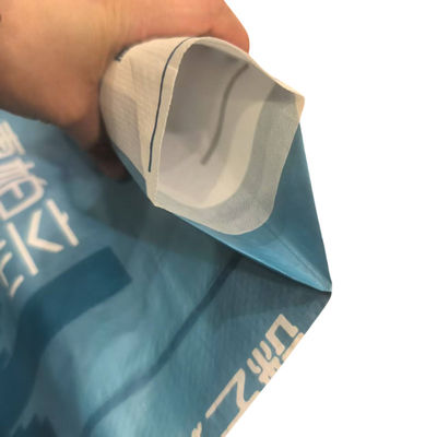 40x46x10cm 86GSM(61+11+14GSM) Woven PP Valve Bag With Luxury Bopp Printing For 20kg Exterior Wall Waterproof Putty Powder