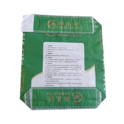 3lap Paper 1lap Film Cement Packaging Bags with External Sonic Seal Valve Kapasitas pesanan khusus 20kg/kapasitas khusus