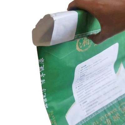 3lap Paper 1lap Film Cement Packaging Bags with External Sonic Seal Valve Kapasitas pesanan khusus 20kg/kapasitas khusus