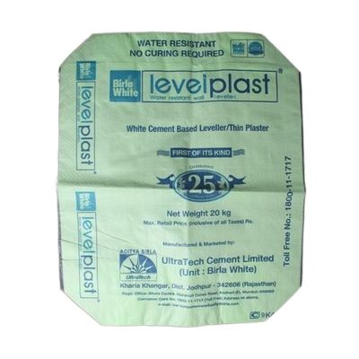 Kantong Semen PP Katup Kosong Bawah Blok 20kg 25kg 40kg 50kg Kemasan Cetak