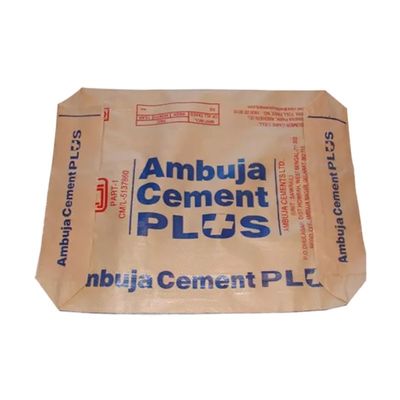 Kantong Semen PP Katup Kosong Bawah Blok 20kg 25kg 40kg 50kg Kemasan Cetak