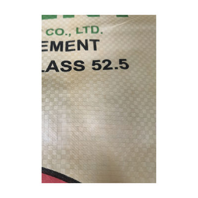 25 KG 40 KG 50 KG Kantong Semen Katup PP Tenun Karung Kosong Kemasan Cetak Flexo Industri