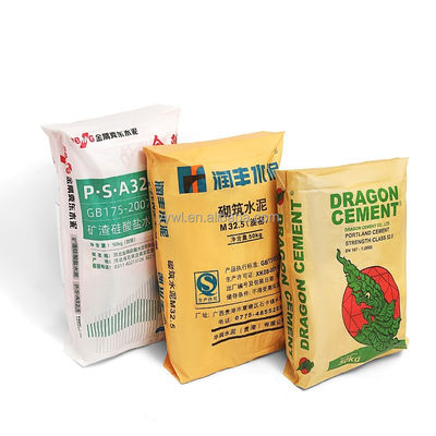 Polypropylene Eco-Friendly Valve PP Cement Bags 50kg Blok Bagian Bawah AD STAR Packaging