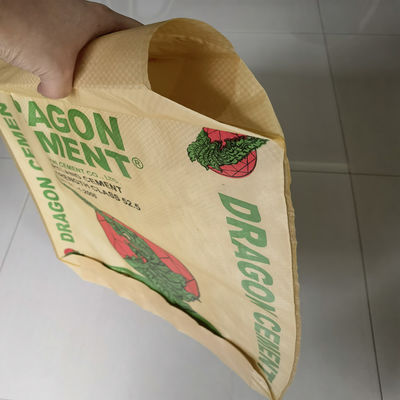 Kantong Woven Cement PP kosong 20Kg 40Kg Kantong untuk Buang Gipsum