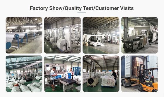 Kantong Bawah Persegi 50KG 40KG 25KG 20Kg Kantong Semen Plastik Cetak Kantong Semen Kosong Industri dan Bersertifikat ISO9001 2015