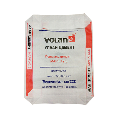 Kantong Bawah Blok PP untuk Kantong Anyaman Tahan Lembab Sak Semen 25KG 40KG 50KG