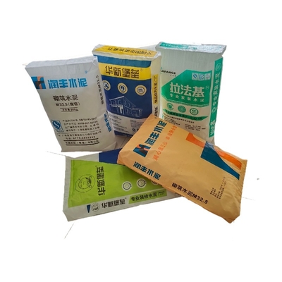 Kantong Valve Semen Anyaman PP 80GSM 20-50kg Dapat Disesuaikan