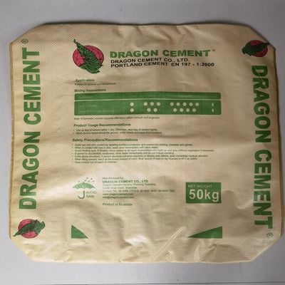 Karung Semen PP 85GSM 50KG dengan Laminasi PE Tahan Lembab