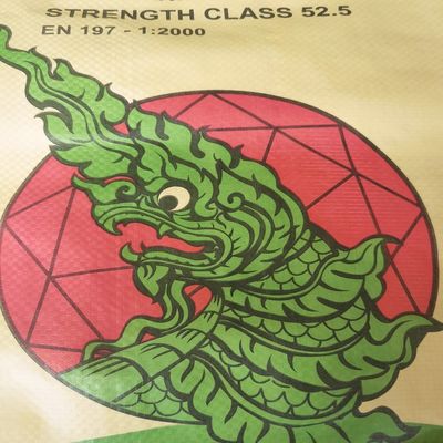 Karung Semen PP 85GSM 50KG dengan Laminasi PE Tahan Lembab