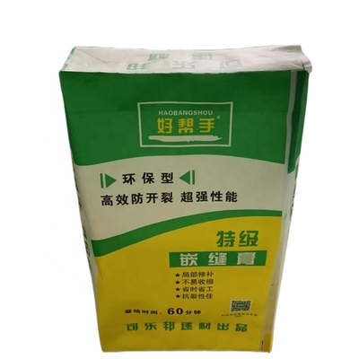 25kg PP Woven Valve Cement Bag dengan Printing BOPP