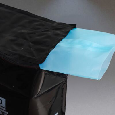 Kantong Katup PE Tugas Berat 25KG untuk Karbon Hitam dengan Katup Tuck In