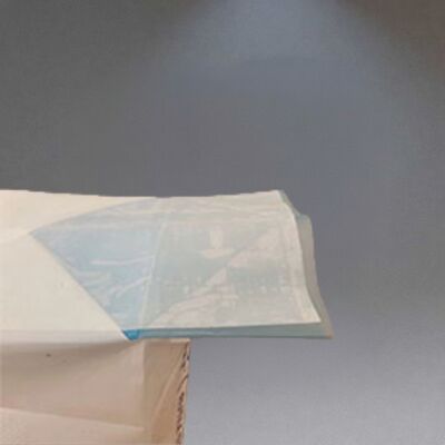 Kantong Katup PE Tugas Berat 25KG untuk Karbon Hitam dengan Katup Tuck In