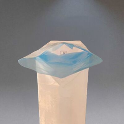 Kantong Katup PE Tugas Berat 25KG untuk Karbon Hitam dengan Katup Tuck In